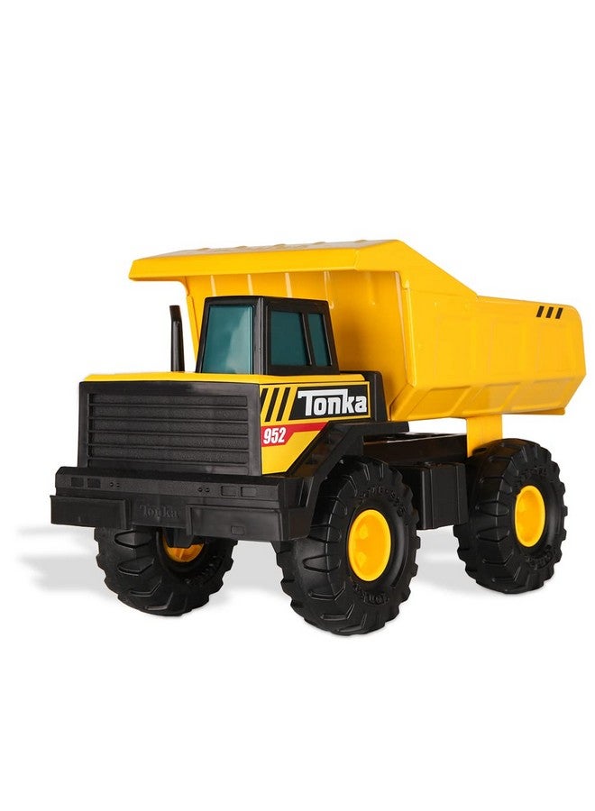 Steel Classics Mighty Dump Truck, Toy Truck, Real Steel Construction, Ages 3 And Up, Frustration Free Packaging (Ffp) , Yellow