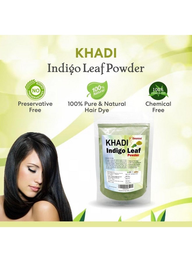 Indigo Leaf Powder For Hair (100 Grams) | (Pack Of 2) | Total 200 Grams