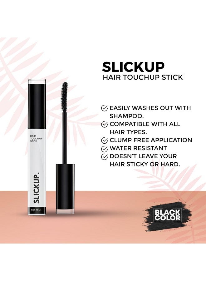 Hair Touchup Stick Black Temporary Grey Hair Touchup Hair Mascara Brush Grey Roots Concealer