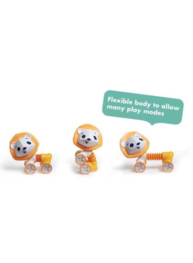 TINY LOVE LEONARDO THE LION - TINY ROLLING TOYS