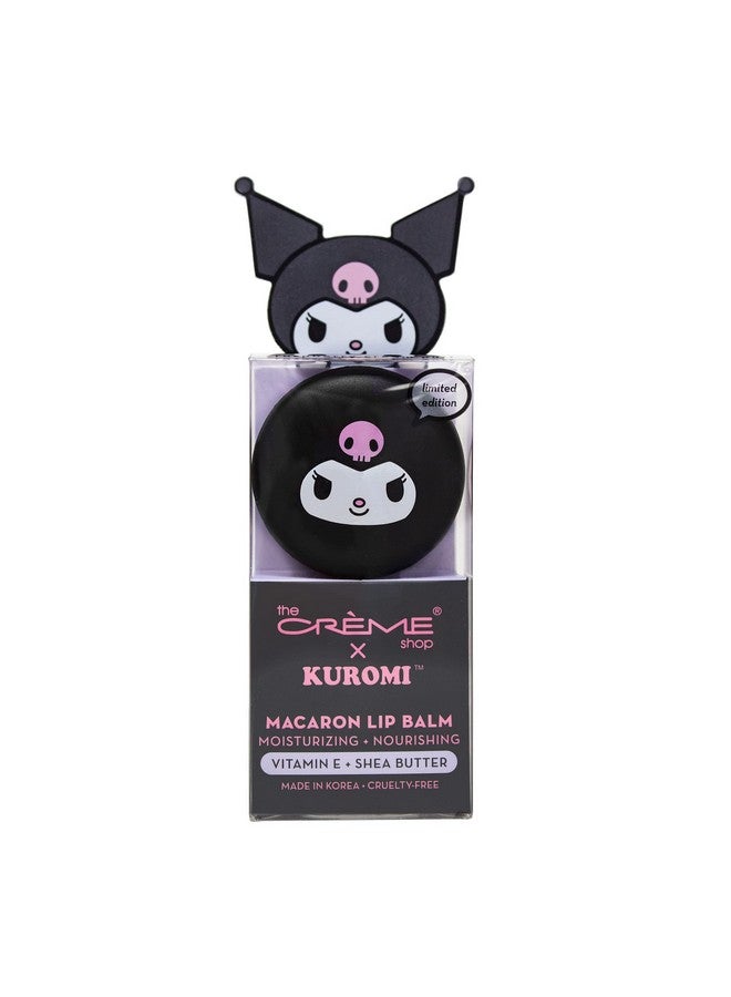 X Kuromi Macaron Lip Balm Raspberry Cream Puff