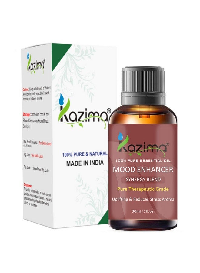 Mood Enhancer Blend Essential Oil (30Ml) Pure Therapeutic Grade For Uplifting & Reduces Stress Aroma