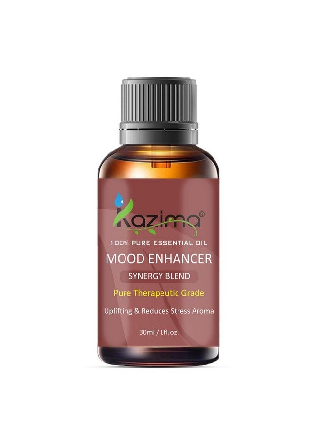 Mood Enhancer Blend Essential Oil (30Ml) Pure Therapeutic Grade For Uplifting & Reduces Stress Aroma