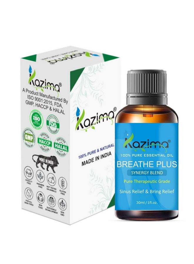 Breathe Plus Blend Essential Oil (30Ml) Pure Therapeutic Grade