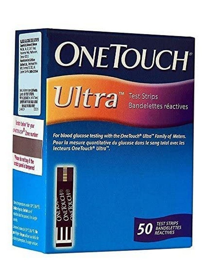 Ultra Test Strips Pack Of 100 Test Strips Blood Sugar Test Machine Testing Strips Global Iconic Brand For Use With Ultra 2 Glucometer Ultra Easy Glucometer