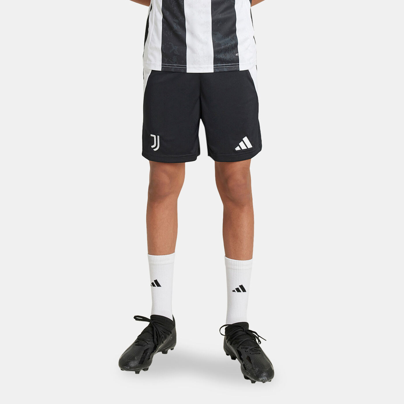 Kids Juventus 24/25 Home Replica Football Shorts