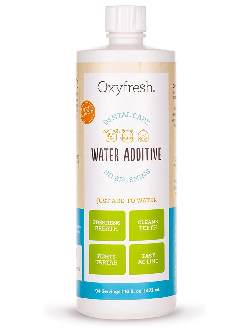 Oxyfresh Premium Pet Dental Care Solution Pet Water Additive 473 ml