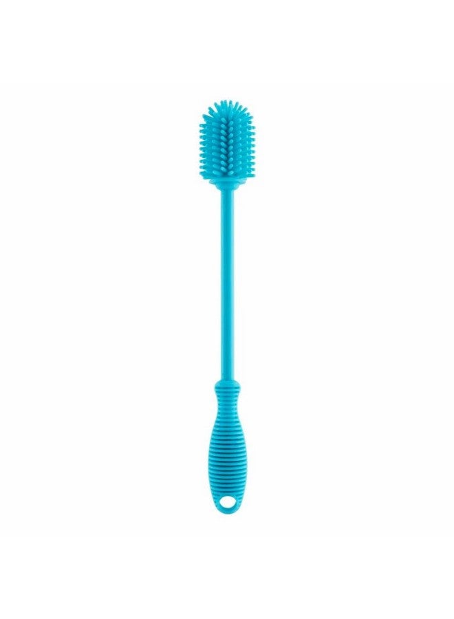 Silicon Bottle Cleaning Brush With Easy Grip Handle | Extra-Soft, Anti-Scratch Bristles | Round Bristles For 360 Degree Cleaning