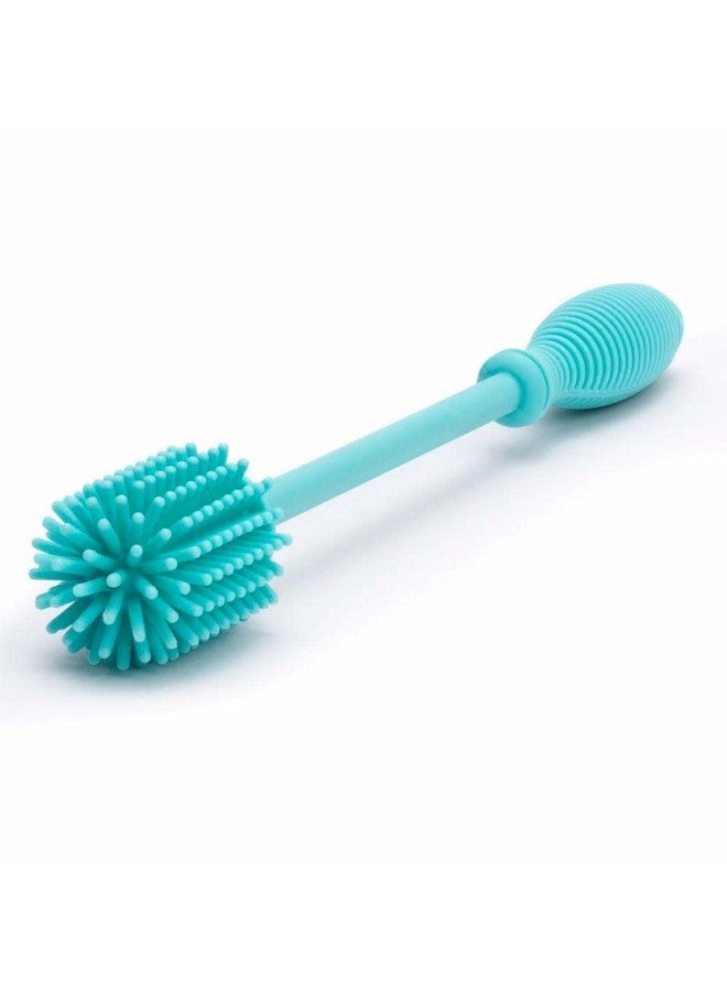 Silicon Bottle Cleaning Brush With Easy Grip Handle | Extra-Soft, Anti-Scratch Bristles | Round Bristles For 360 Degree Cleaning