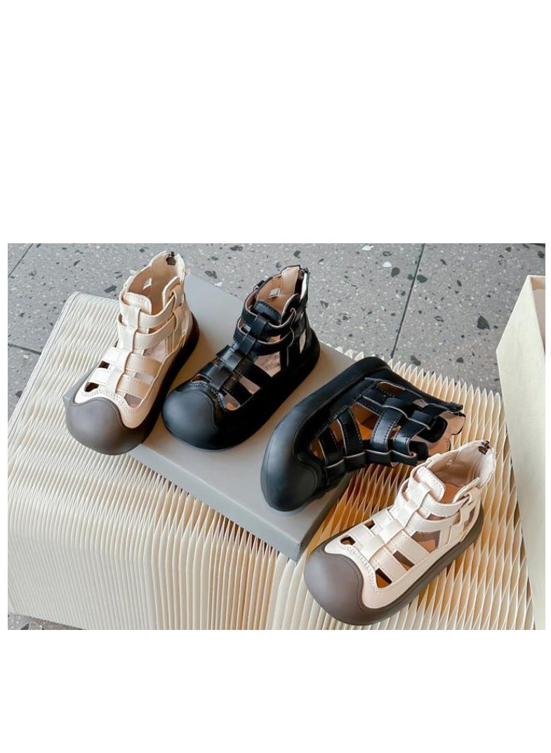 Fashionable And Trendy Casual Shoes, Beach Shoes, Summer New Items, Student Solid Color, Comfortable Korean Version, British Version