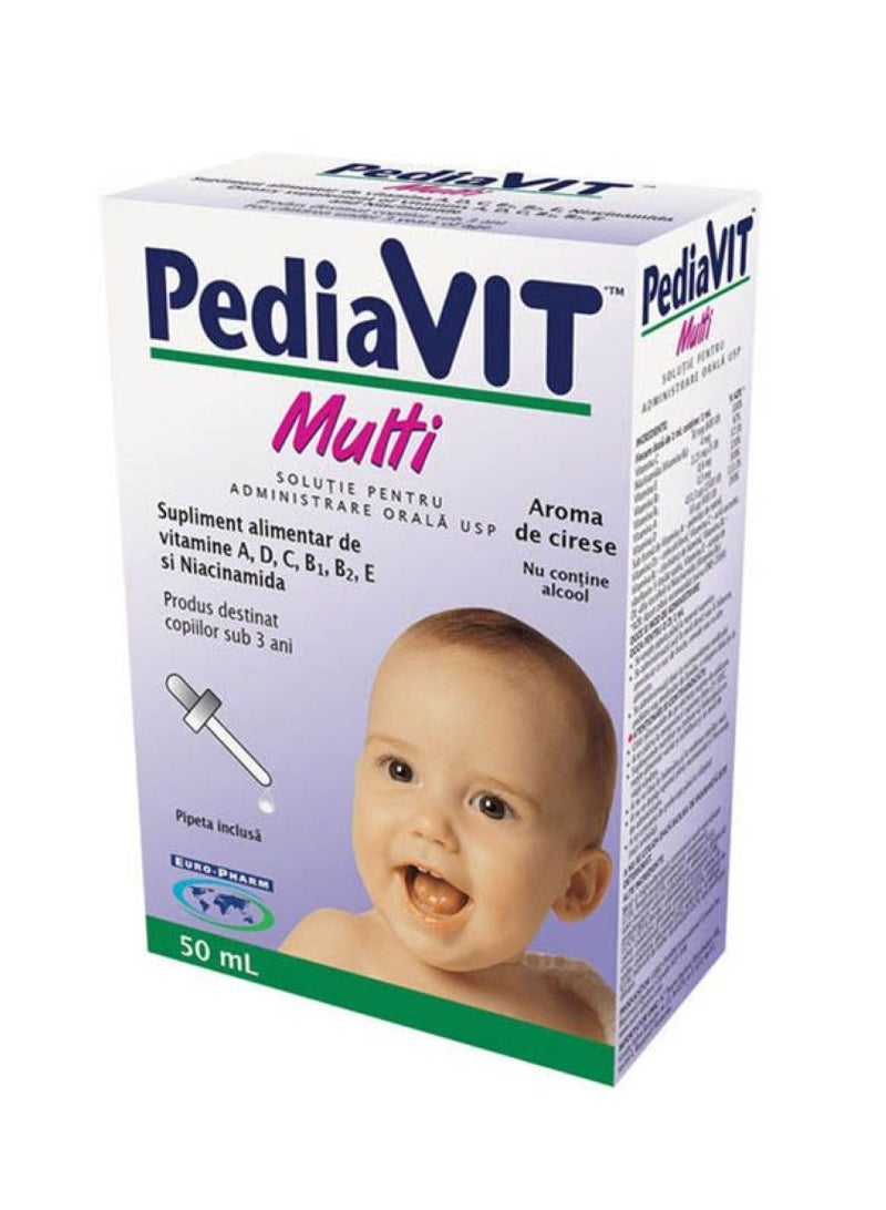 Pediavit Multi Vitamin Oral Solution 50ml