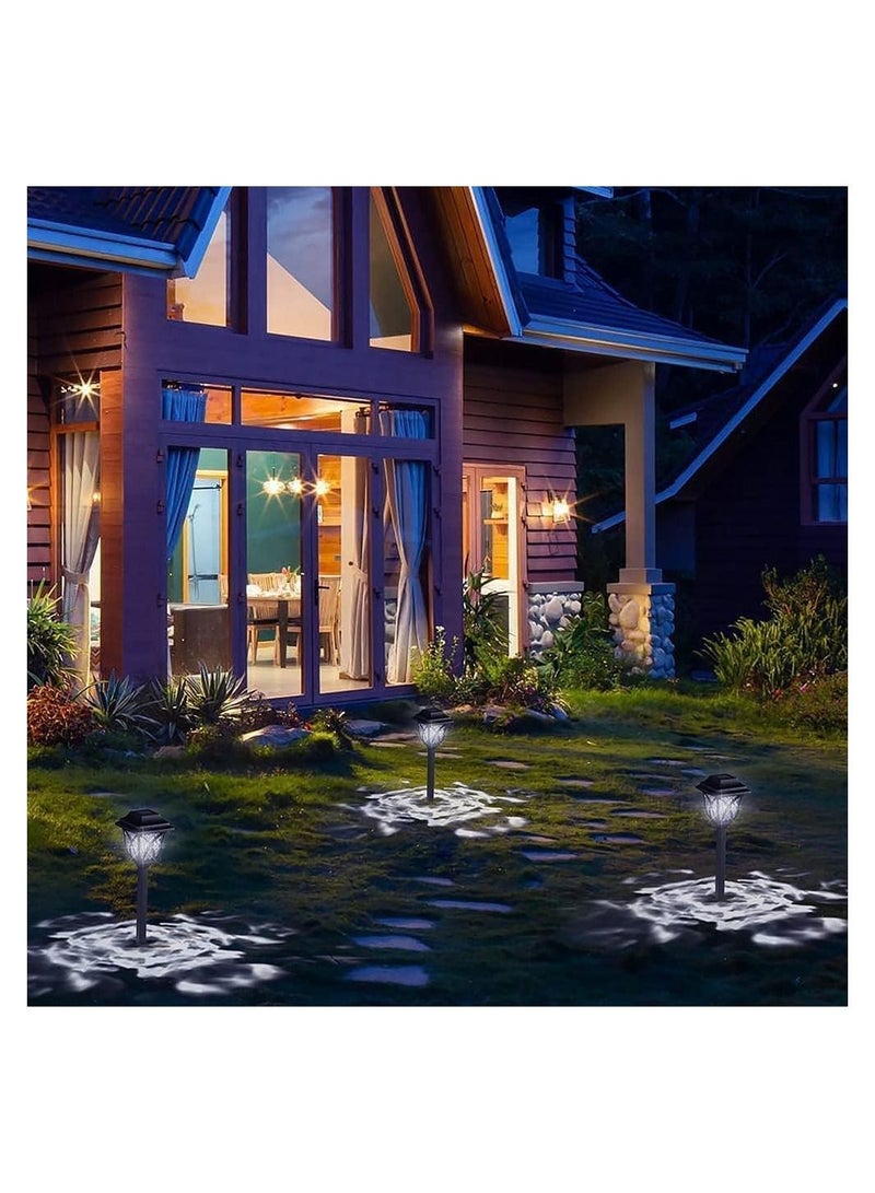 Solar Pathway Lights Outdoor, LED Solar Garden Lights, Waterproof Solar Landscape Lights for Lawn, Patio, Yard, Garden, Walkway. (2pcs Pack)