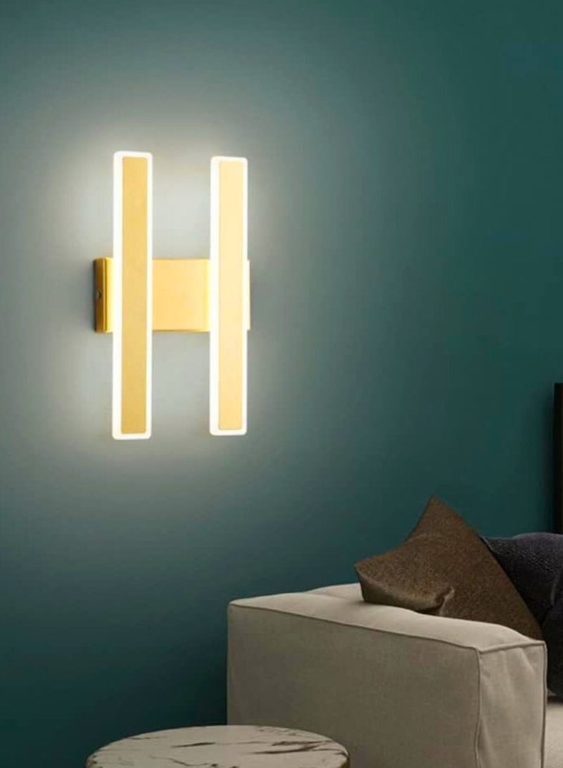 Modern LED Wall Lamp 2 Heads for Bedroom Bedside Living Room