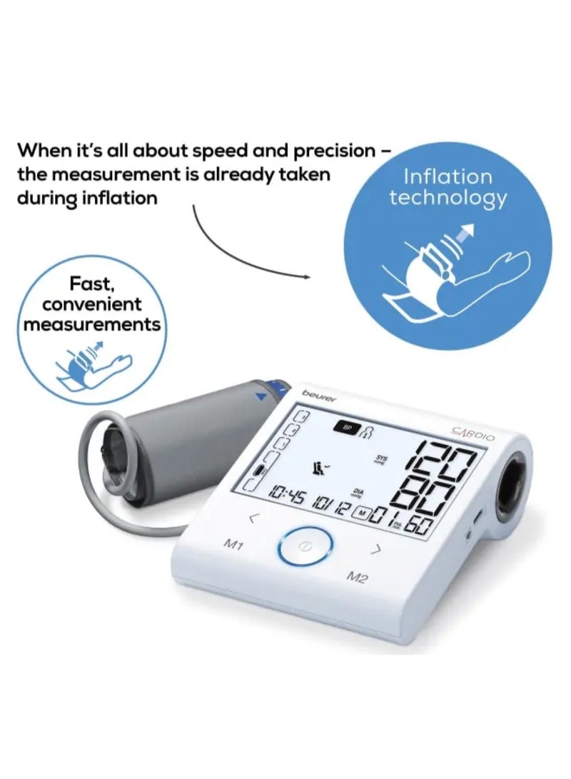 BM 96 CARDIO BLOOD PRESSURE MONITOR WITH ECG FUNCTION