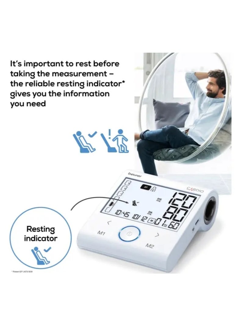 BM 96 CARDIO BLOOD PRESSURE MONITOR WITH ECG FUNCTION