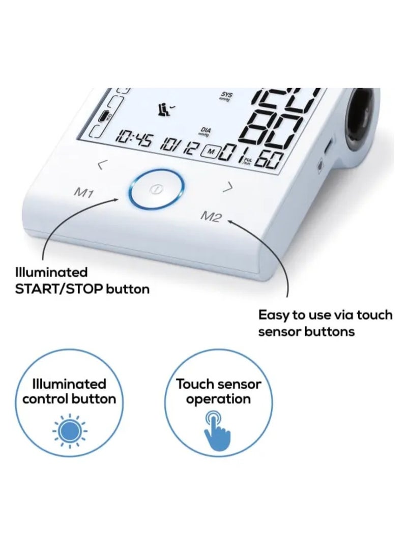 BM 96 CARDIO BLOOD PRESSURE MONITOR WITH ECG FUNCTION