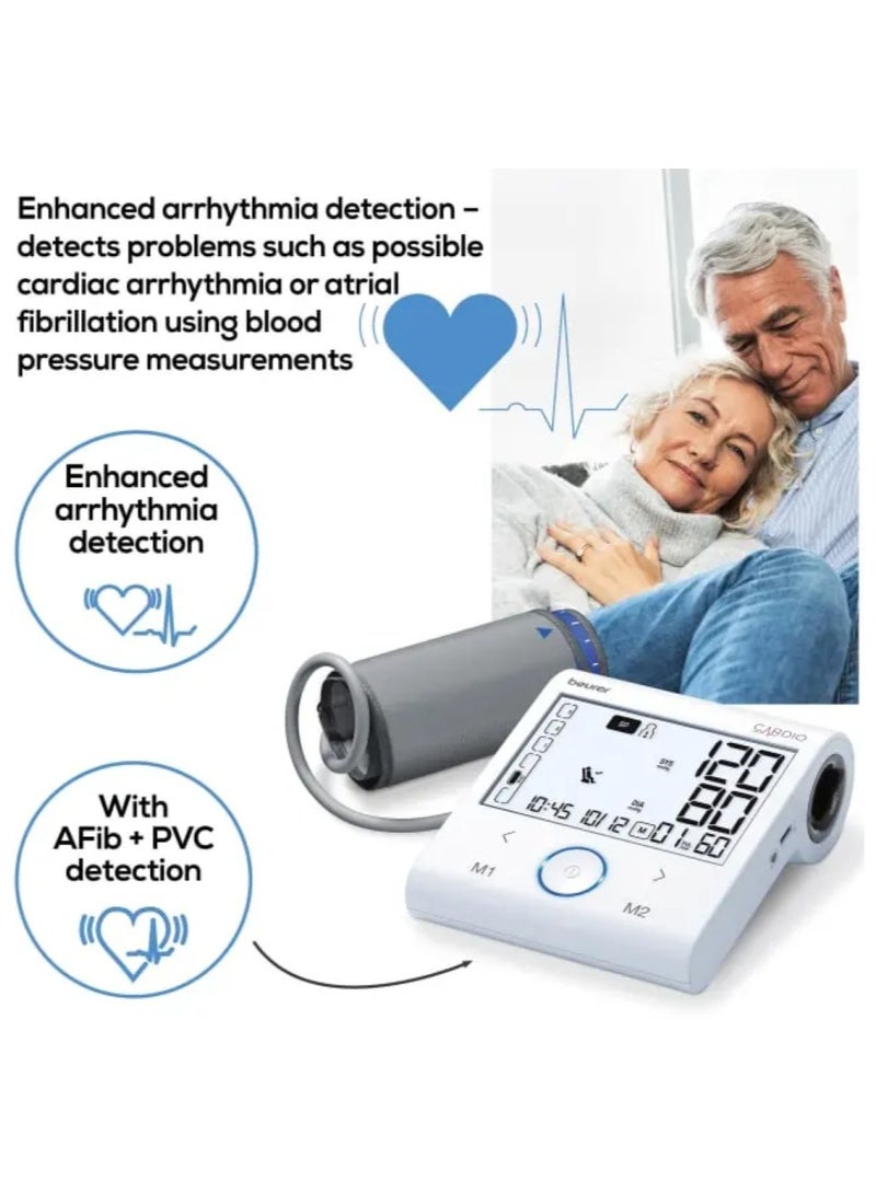 BM 96 CARDIO BLOOD PRESSURE MONITOR WITH ECG FUNCTION