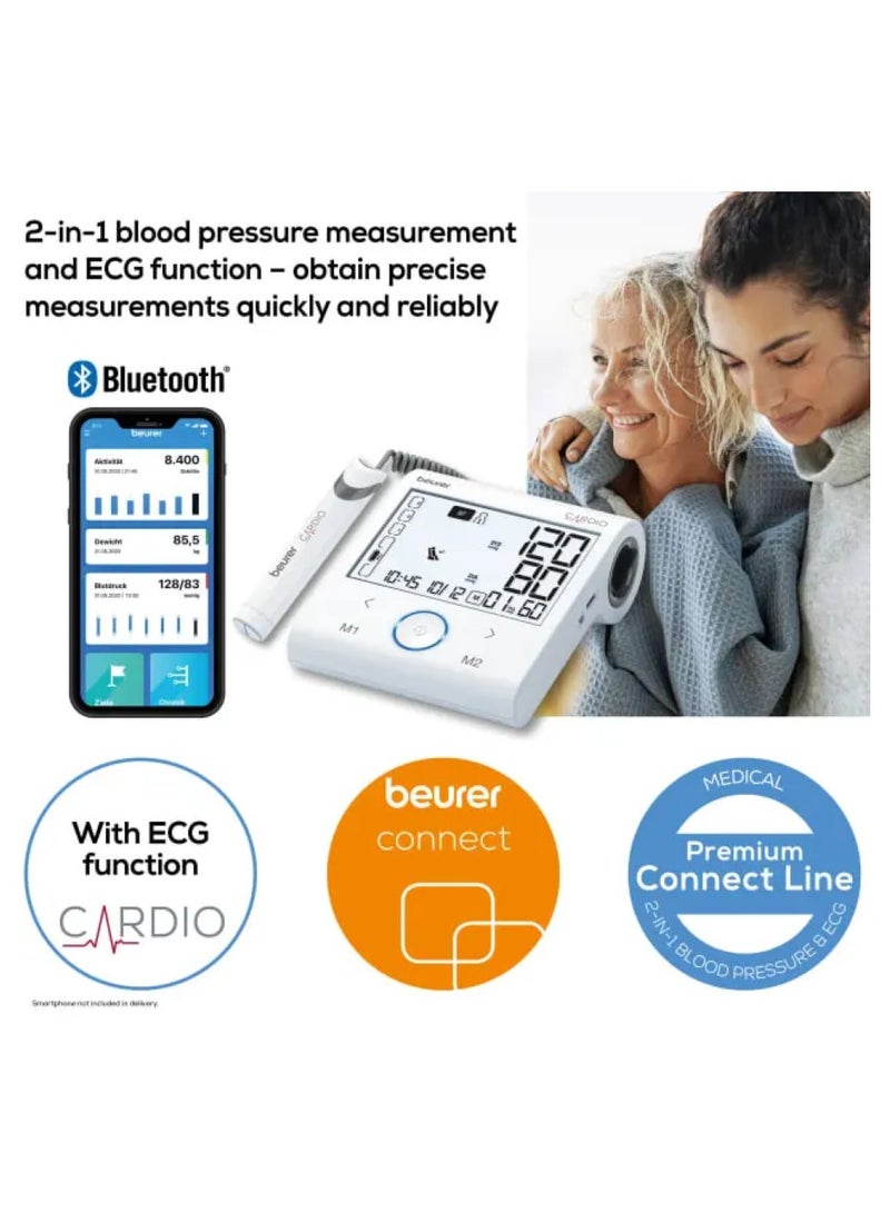 BM 96 CARDIO BLOOD PRESSURE MONITOR WITH ECG FUNCTION