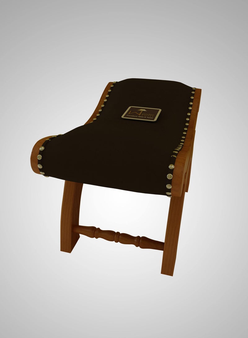 Wooden Stool Chair with Cushion