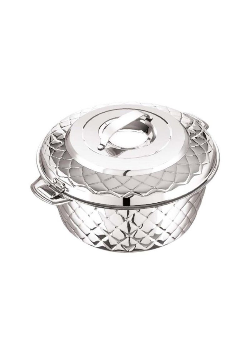 Queen Flower Stainless Steel Hotpot 4000Ml