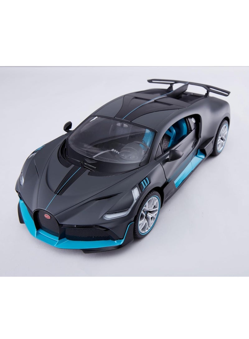 Remote Control Cars 1/14 Scale Officially Licensed RC Series Bugatti Divo, Electric Sport Racing Hobby Toy Car Model Vehicle for Boys and Girls Teens and Adults Gift - Grey