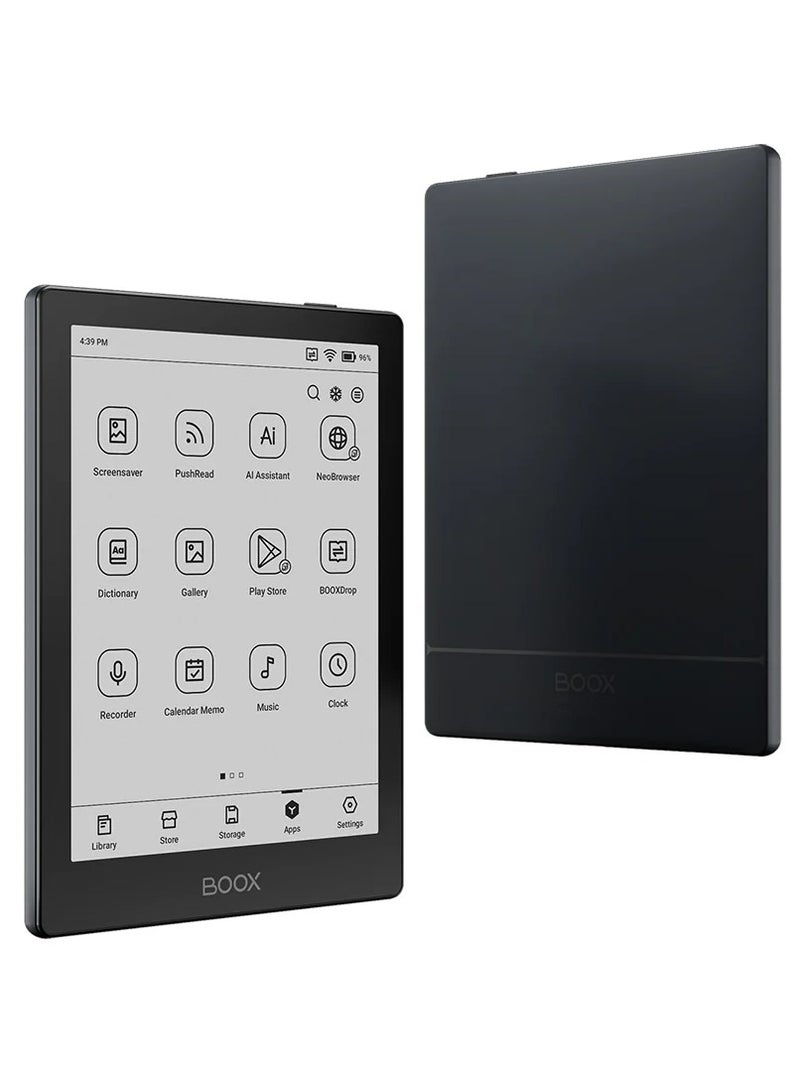 BOOX Go 6 E-Paper E-Reader, 2GB RAM + 32GB Storage, Android 12, 330 PPI Display