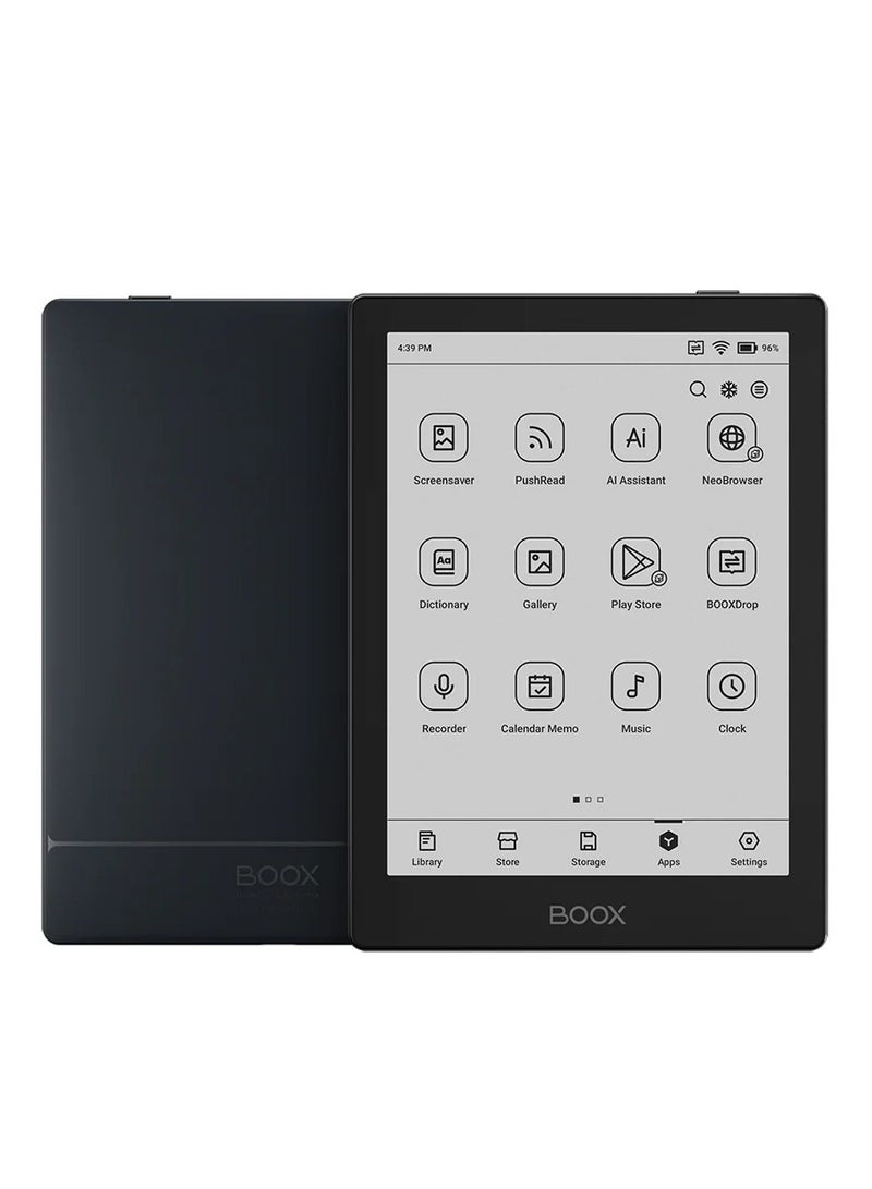 BOOX Go 6 E-Paper E-Reader, 2GB RAM + 32GB Storage, Android 12, 330 PPI Display