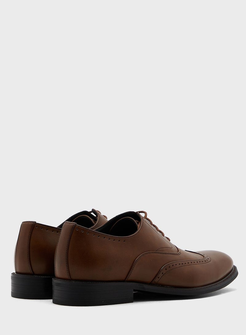 Classic Wing Cap Formal Lace Ups