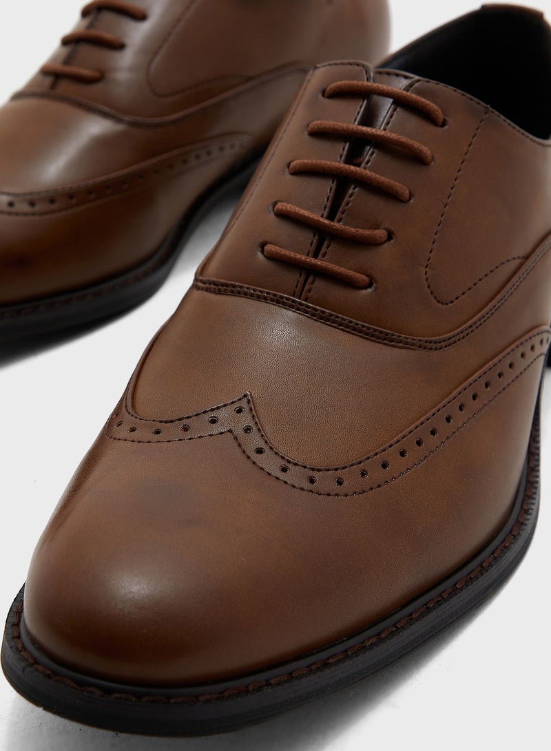 Classic Wing Cap Formal Lace Ups