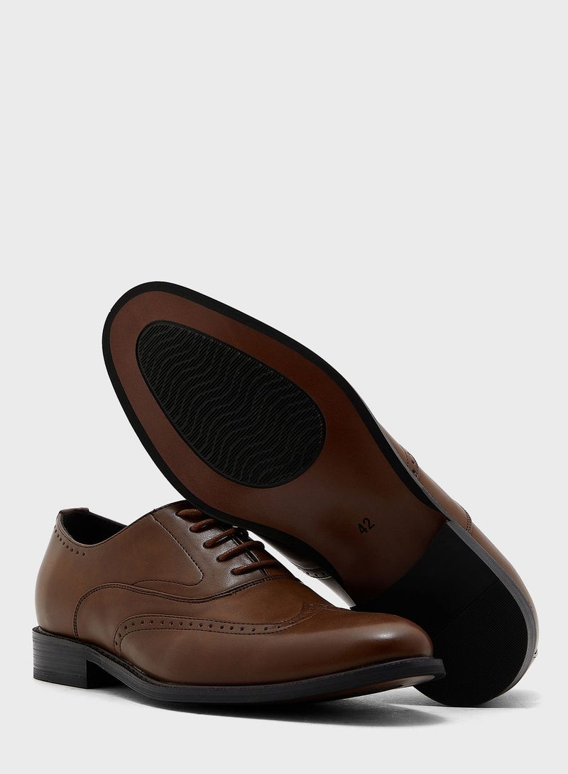 Classic Wing Cap Formal Lace Ups