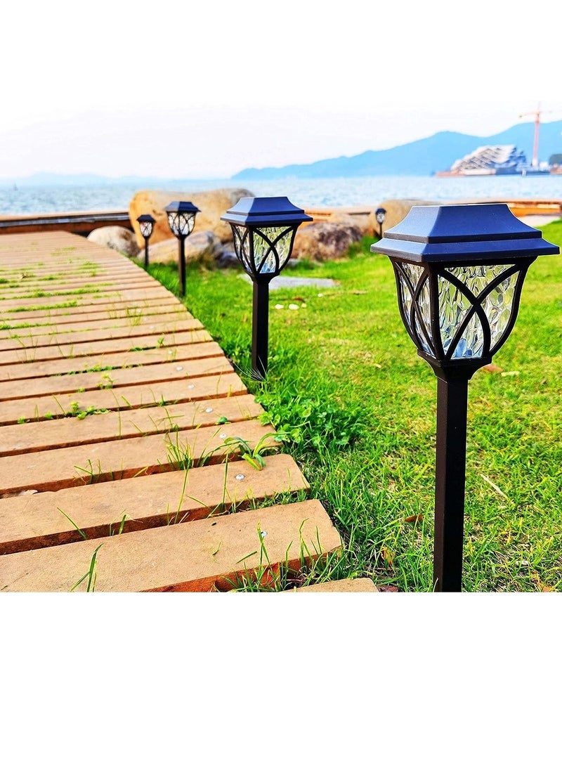 Solar Pathway Lights Outdoor, LED Solar Garden Lights, Waterproof Solar Landscape Lights for Lawn, Patio, Yard, Garden, Walkway. (3pcs Pack)