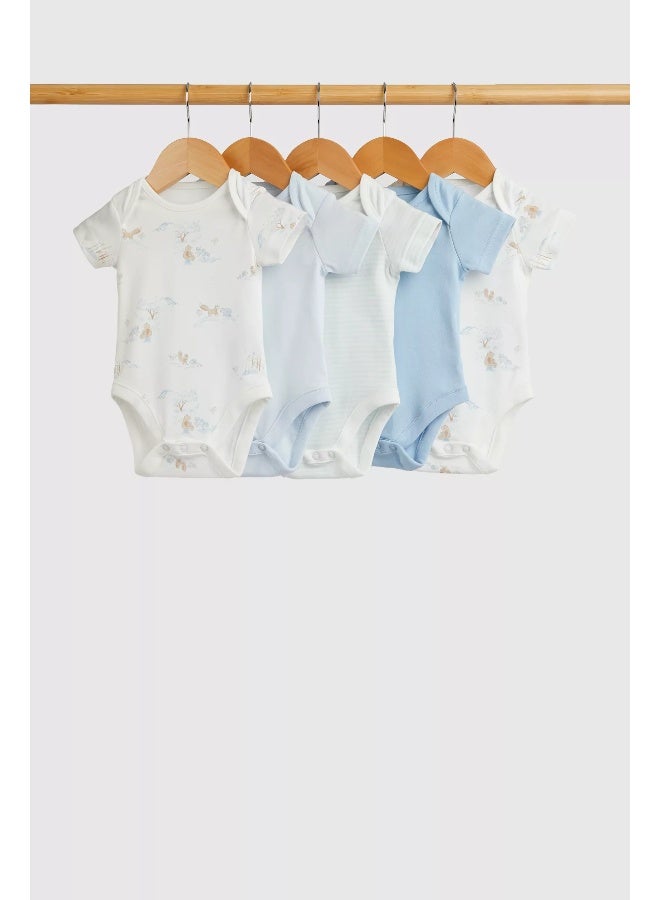 My First Short-Sleeved Bodysuits - 5 Pack