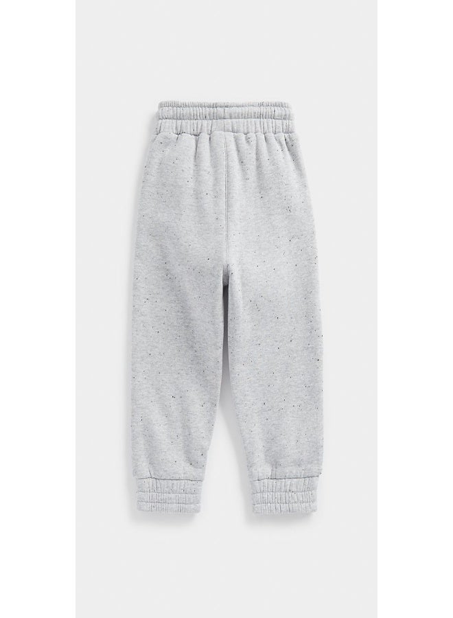 Grey Quilted Joggers