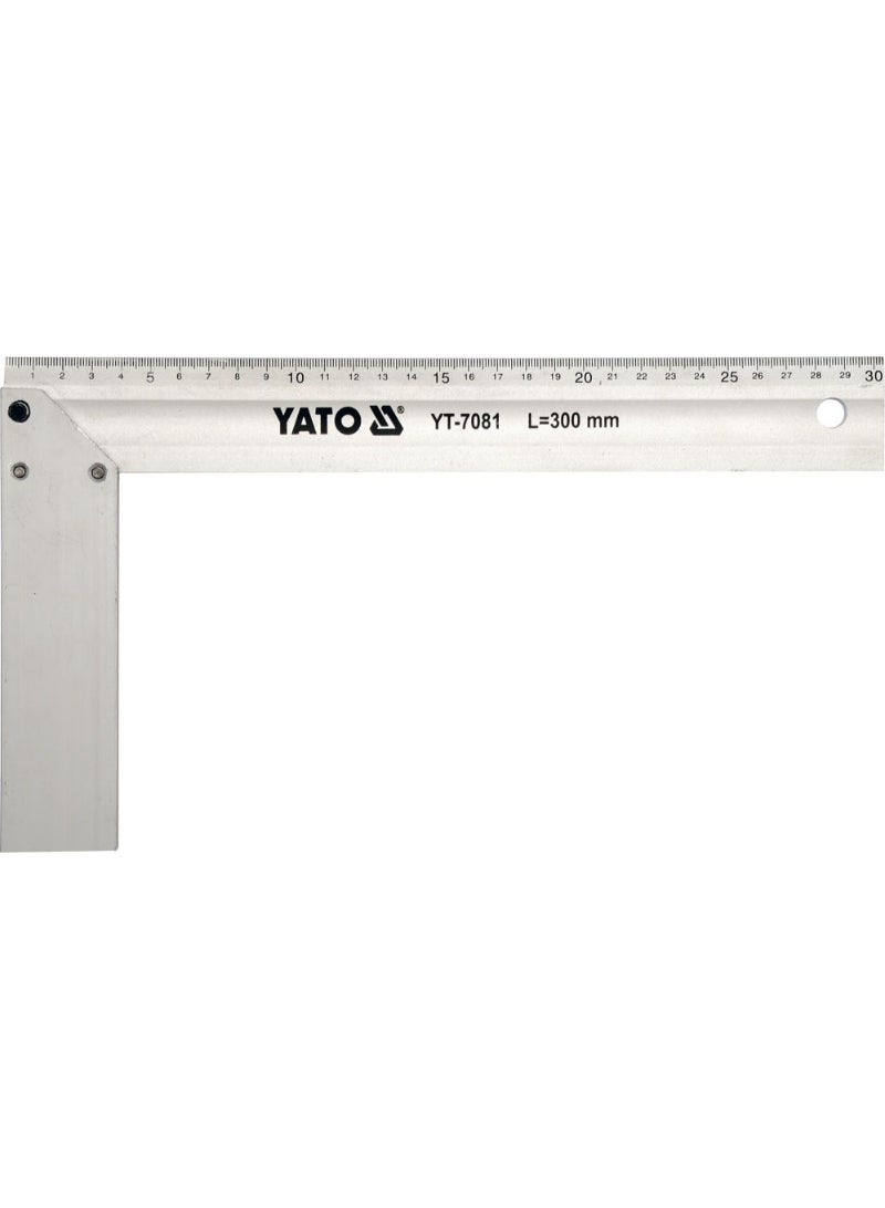 YATO Aluminium Try Square 300mm YT-7081