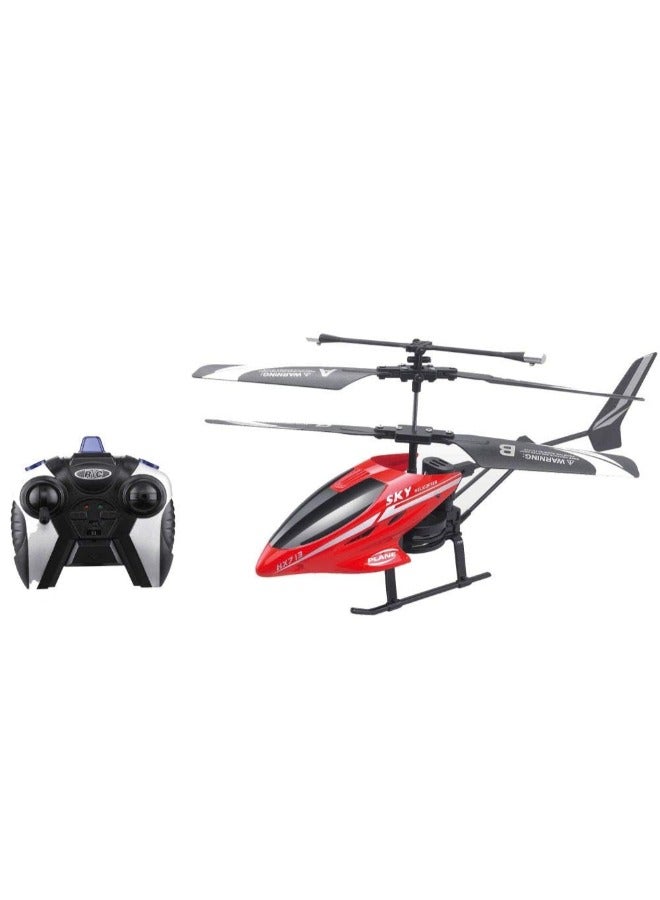 HX713 2.5-Channel Tri-Band Infrared Remote Control Helicopter - Red | Easy Control RC Helicopter for Kids & Beginners