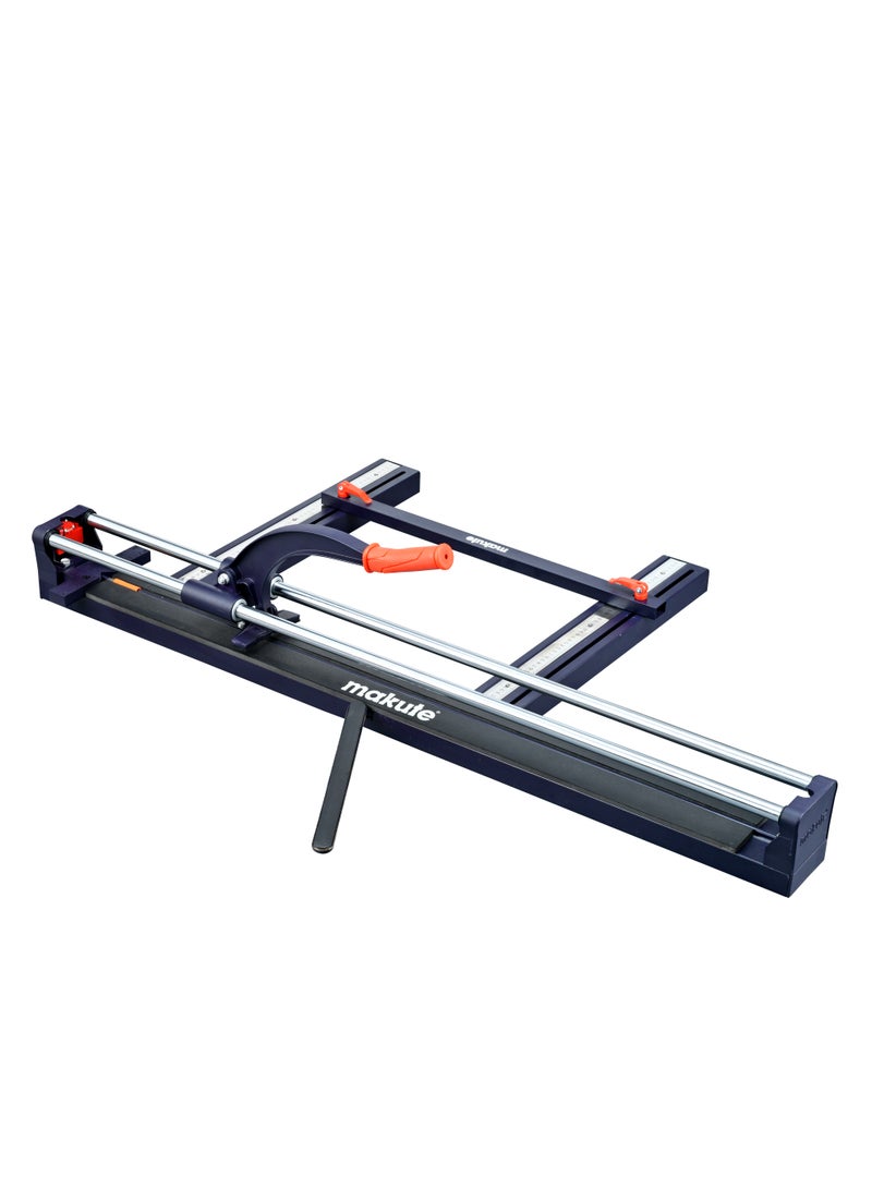 Manual Tile Cutter with Laser Ruler, 800mm Cutting Length, Double Chrome-Plated Bars, 6-15mm, Foldable Design for Easy Storage, Precision Cutting for Ceramic and Porcelain Tiles, TC800-2