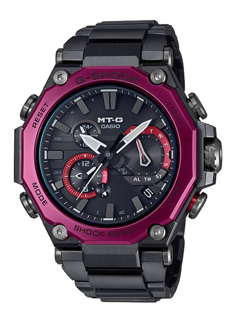 MTG Series Solar Powered Radio Controlled 49.8 Men's Watch MTG-B2000BD-1A4
