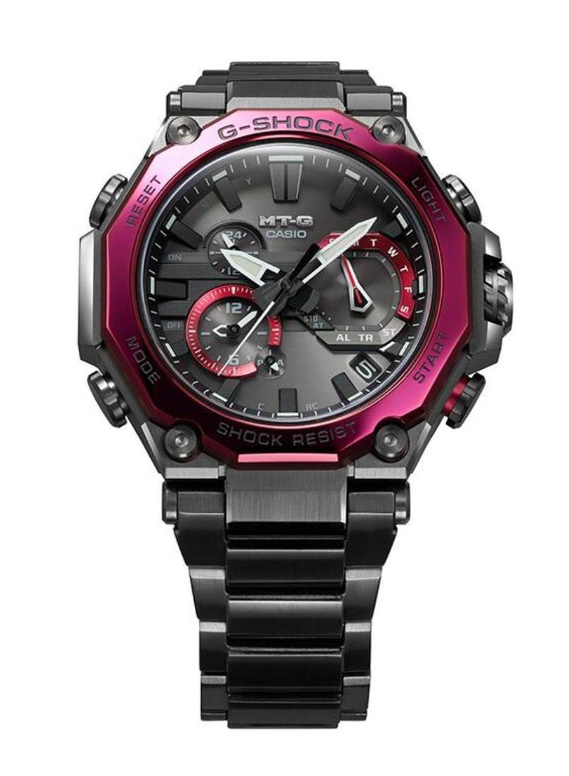 MTG Series Solar Powered Radio Controlled 49.8 Men's Watch MTG-B2000BD-1A4
