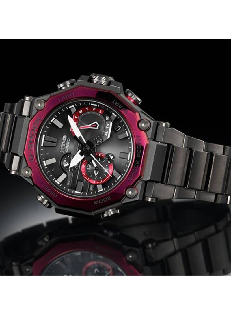 MTG Series Solar Powered Radio Controlled 49.8 Men's Watch MTG-B2000BD-1A4