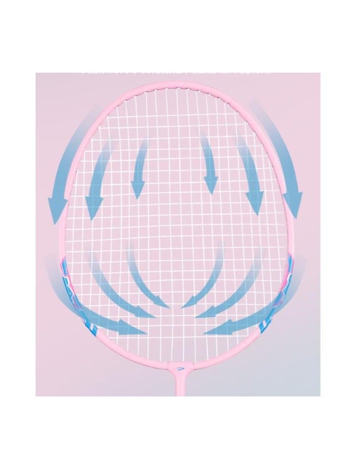 Delhui Badminton Racket Ultra Light And Durable Adult Suit, Competition Training, Dribbling, Double Racket