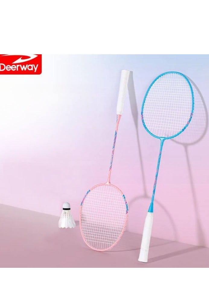Delhui Badminton Racket Ultra Light And Durable Adult Suit, Competition Training, Dribbling, Double Racket