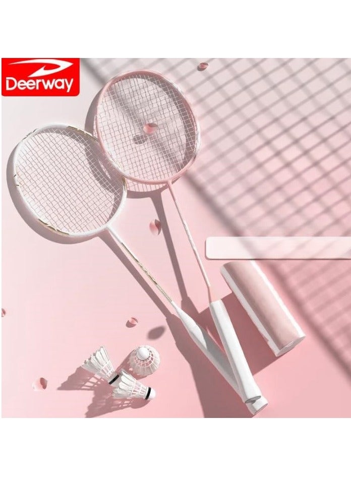 Delhui Badminton Racket Ultra Light And Durable Adult Suit, Competition Training, Dribbling, Double Racket