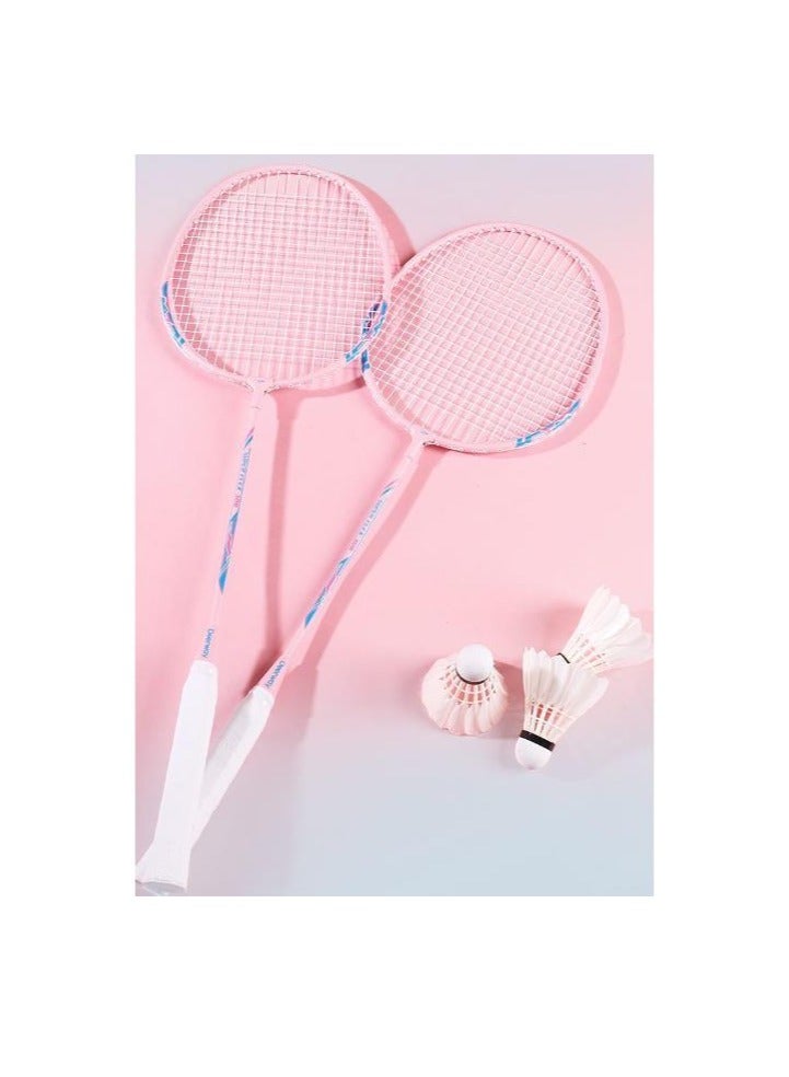 Delhui Badminton Racket Ultra Light And Durable Adult Suit, Competition Training, Dribbling, Double Racket