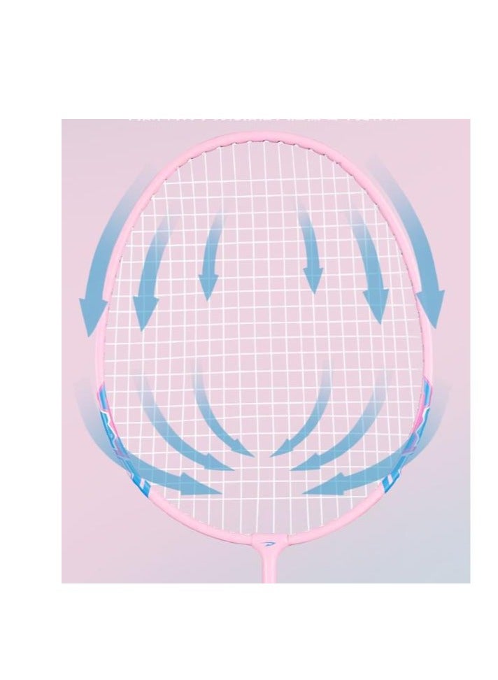 Delhui Badminton Racket Ultra Light And Durable Adult Suit, Competition Training, Dribbling, Double Racket