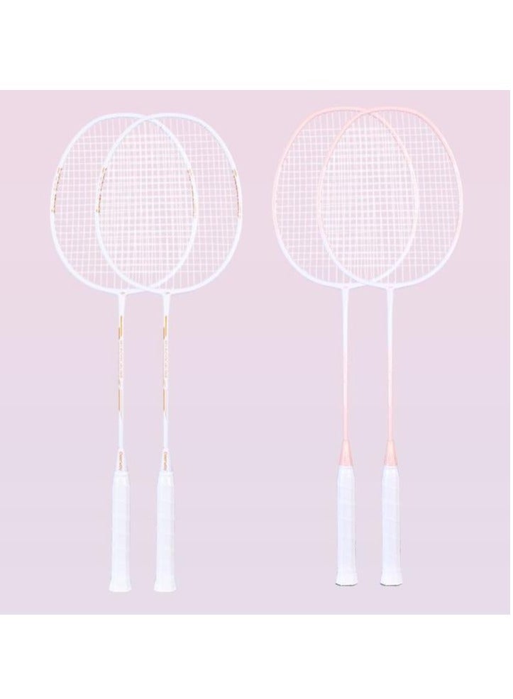Delhui Badminton Racket Ultra Light And Durable Adult Suit, Competition Training, Dribbling, Double Racket