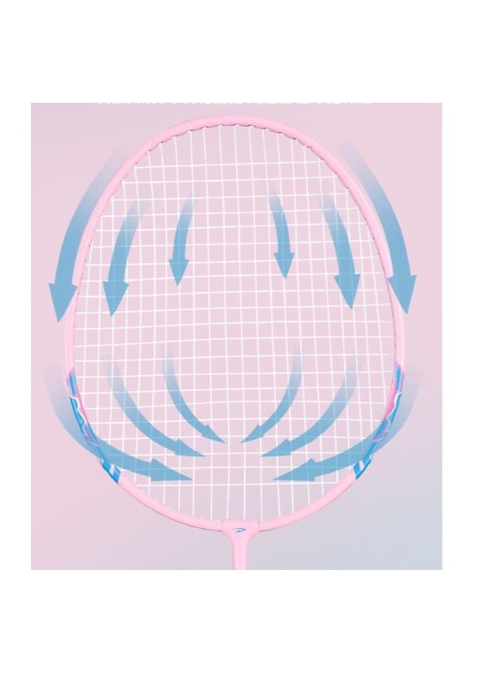 Delhui Badminton Racket Ultra Light And Durable Adult Suit, Competition Training, Dribbling, Double Racket