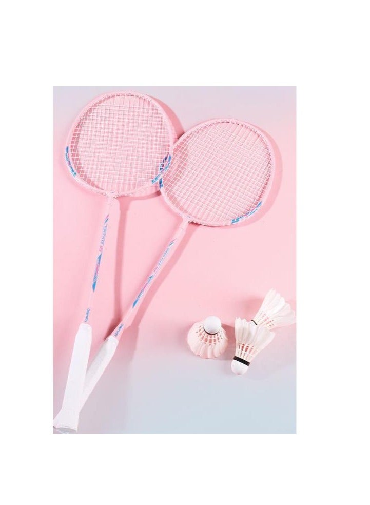 Delhui Badminton Racket Ultra Light And Durable Adult Suit, Competition Training, Dribbling, Double Racket