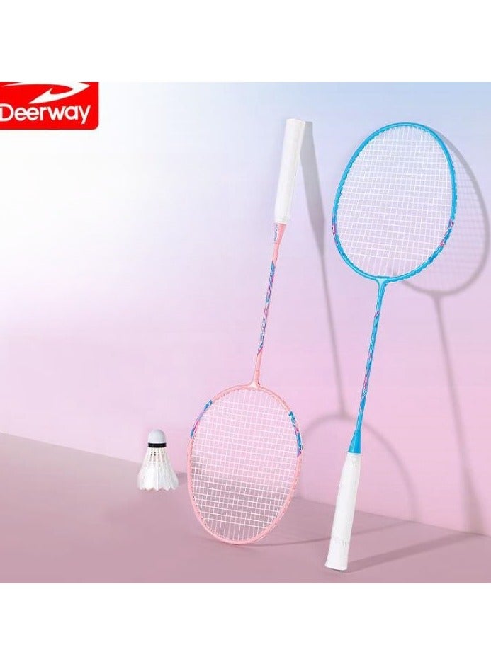Delhui Badminton Racket Ultra Light And Durable Adult Suit, Competition Training, Dribbling, Double Racket