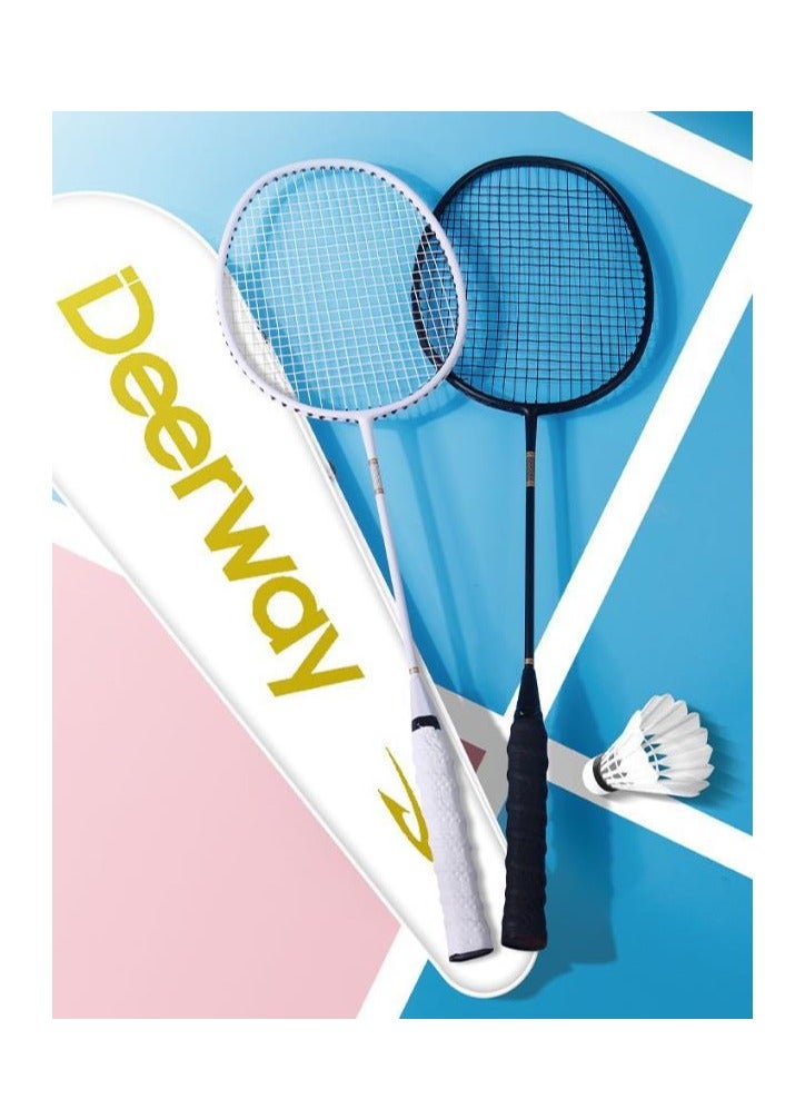 Delhui Badminton Racket Ultra Light And Durable Adult Suit, Competition Training, Dribbling, Double Racket