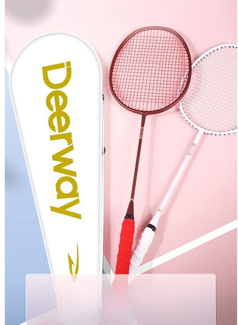 Delhui Badminton Racket Ultra Light And Durable Adult Suit, Competition Training, Dribbling, Double Racket